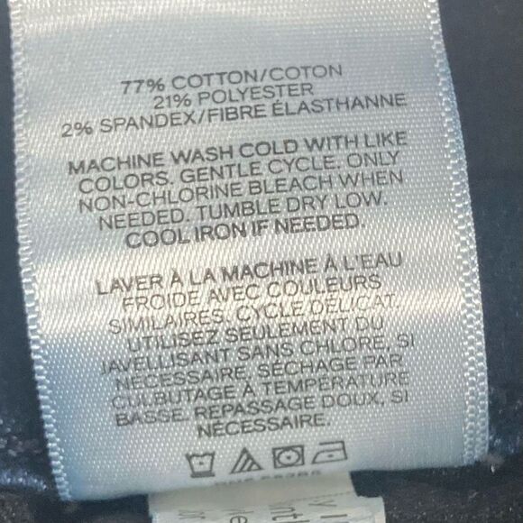 EXPRESS Women’s Dark Wash Skinny Jeans Size 6S 27” Inseam - Picture 8 of 11